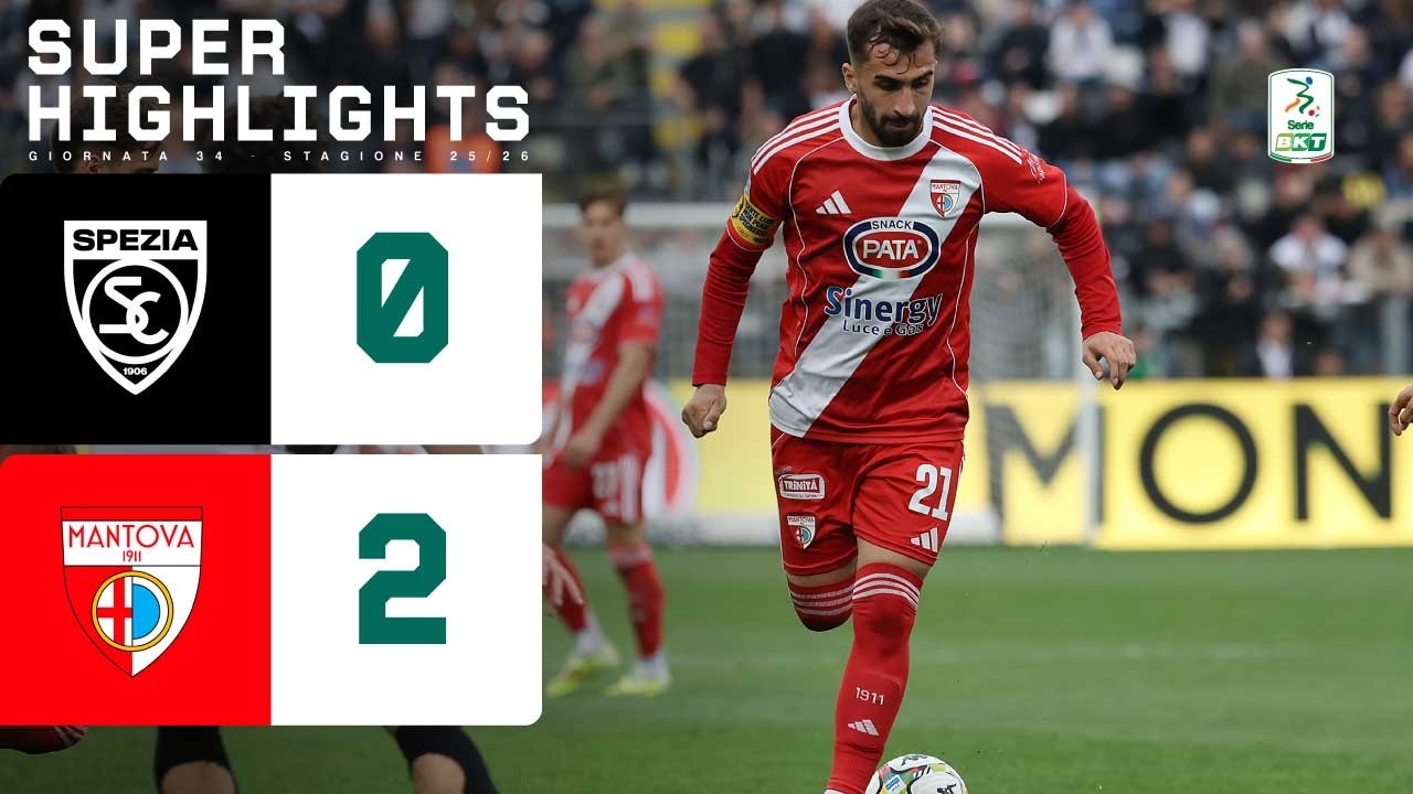 Spezia vs Mantova Highlights