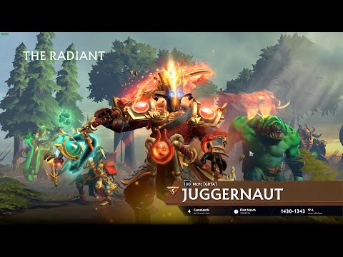 Dota2 Juggernaut : Arcana Origins + Isle of Dragons Second Transmutation Style Unlocked