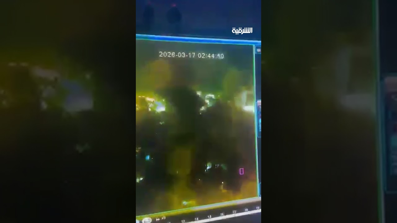 فيديو | لحظة استهداف منزل بقصف جوي بصاروخين في منطقة الجادرية