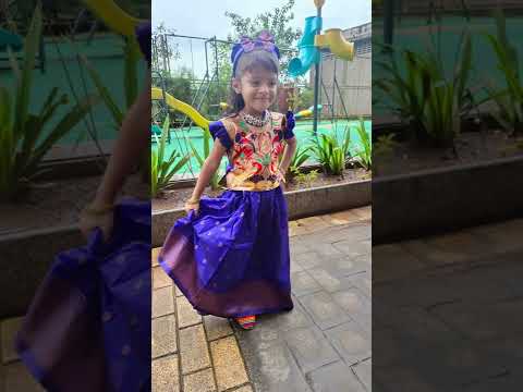 #Yashashree in traditional skirt top