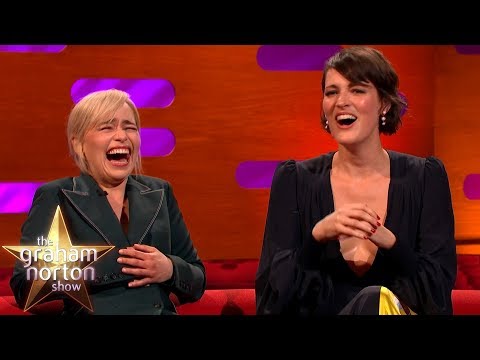 Must-See: Emilia Clarke's Breakdown with Phoebe Waller-Bridge |The Graham Norton Show