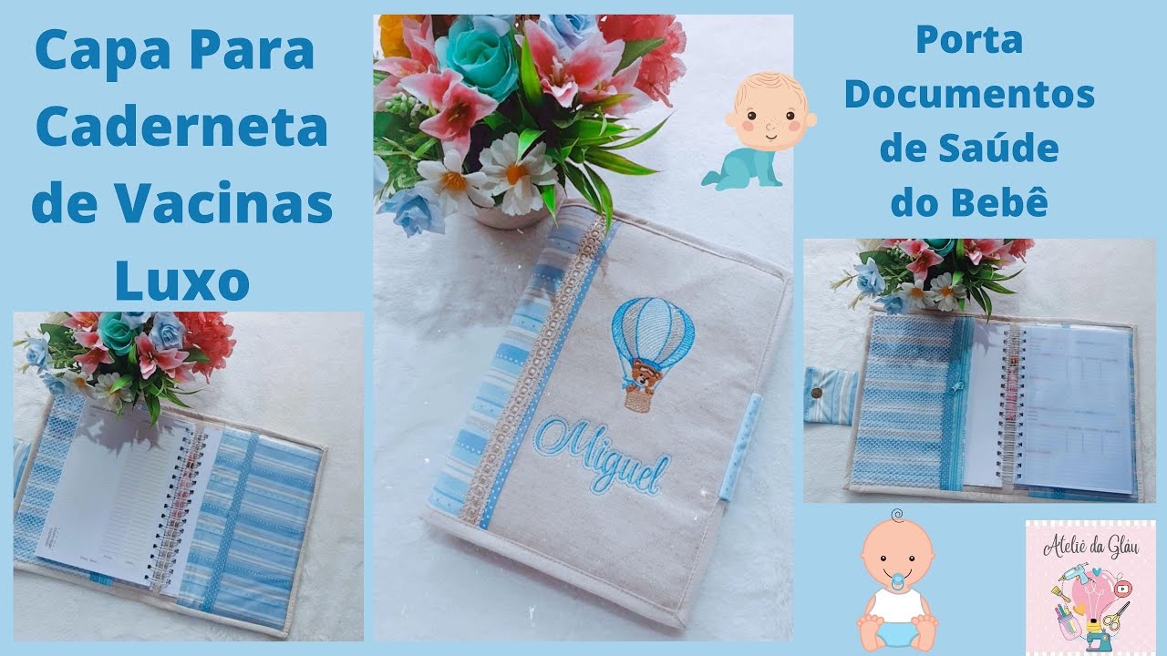 Watch Now Como fazer Porta Caderneta de Vacinas Luxo - Passo a Passo do Porta Documentos de saúde do Bebê Como fazer Porta Caderneta de Vacinas Luxo - Passo a Passo do Porta Documentos de saúde do Bebê