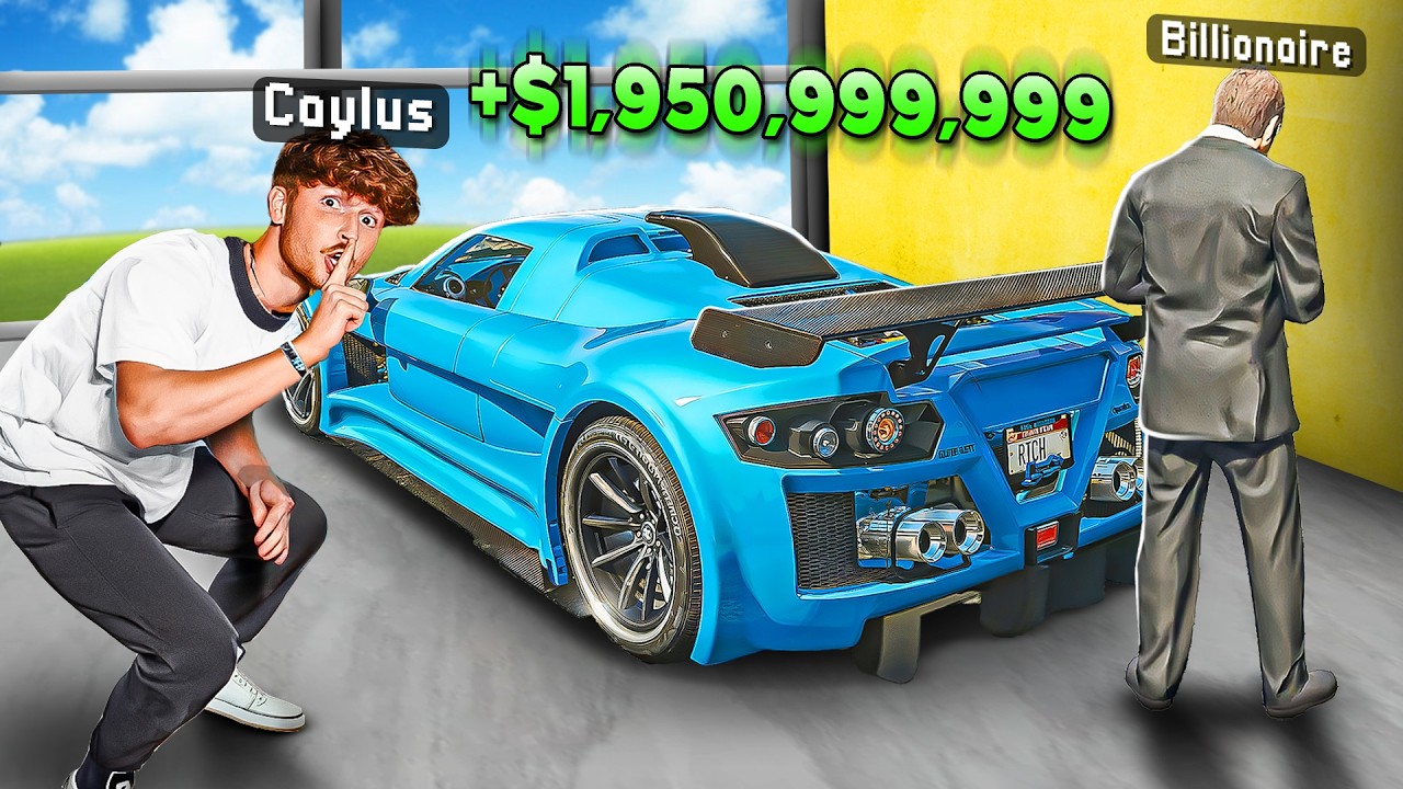 Stealing BILLIONAIRE SUPERCARS in GTA 5