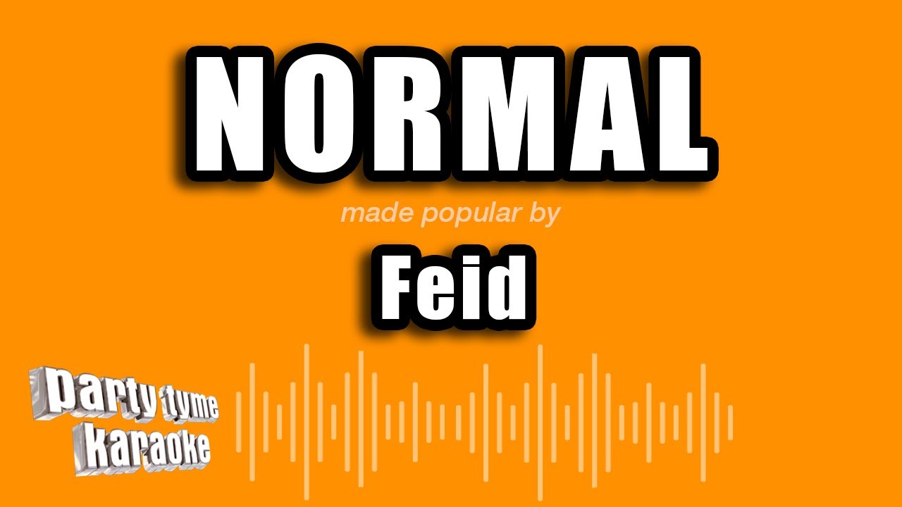 Feid - Normal (Versión Karaoke)