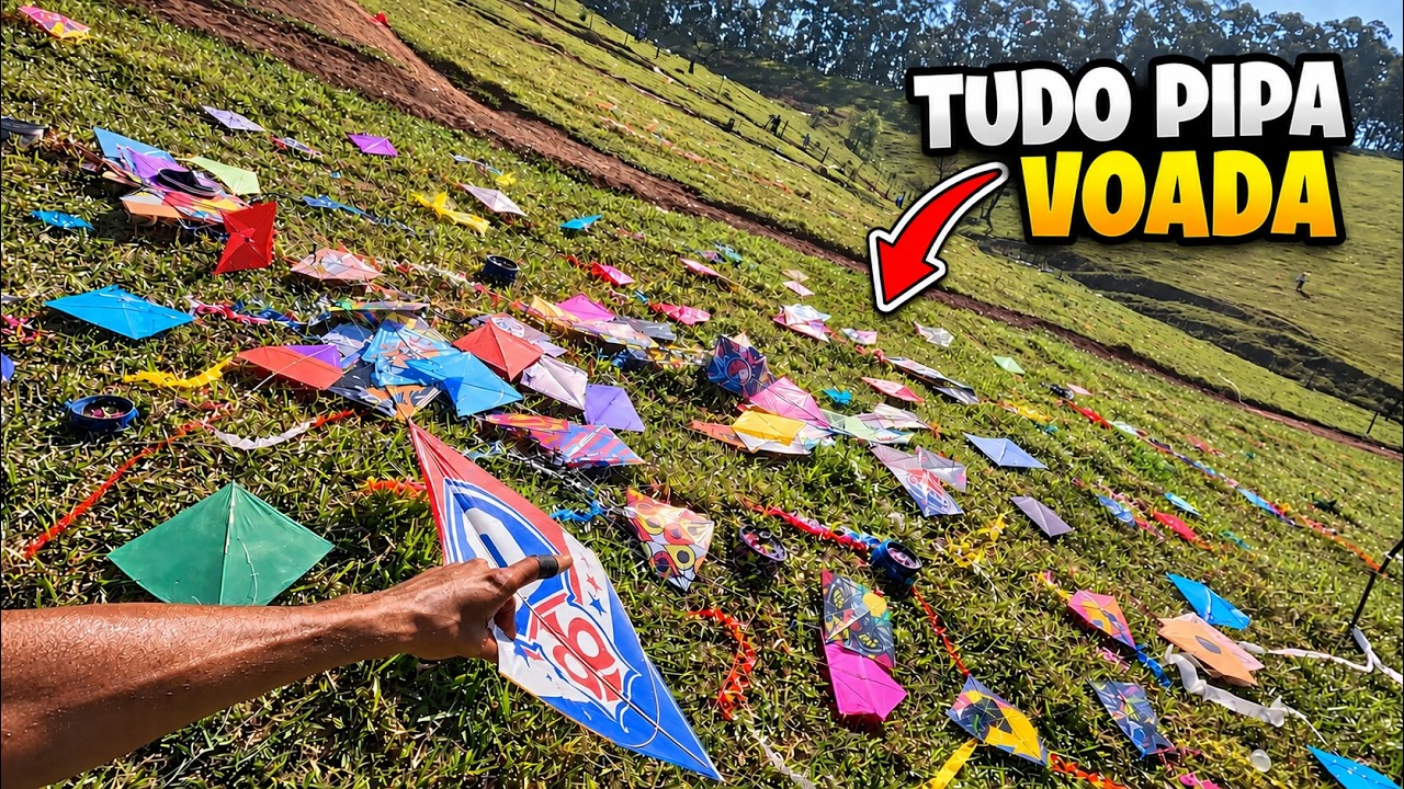 Muita Pipa Voada nesse Campo, Olha Quantas no Chão!!! 😱🔥