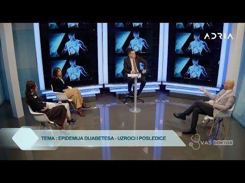 Epidemija dijabetesa - Uzroci i posledice, VAŠ DOKTOR sa Vlatkom Stijepovićem 26.11.2023.