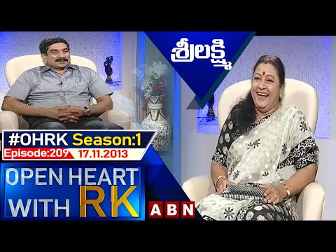 Sri Lakshmi Open Heart With RK | Season:1 - Episode: 209 | 17.11.2013 | #OHRK​​​​​ | ABN