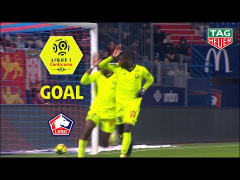 Goal Nicolas PEPE (8') / SM Caen - LOSC (1-3) (SMC-LOSC) / 2018-19