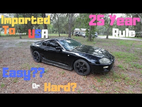 3rd YouTube video about are supras legal in the us