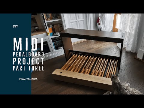 MIDI Pedalboard Project, Part Three - Final Touches