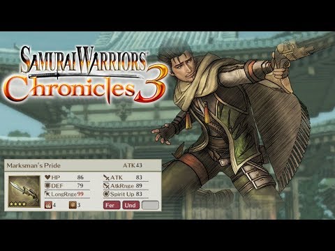 Magoichi Saika - Rare Weapon | Samurai Warriors Chronicles 3