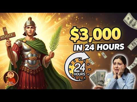 💵 URGENT MONEY PRAYER — Saint Expedite Sends $3,000 in 24 Hours   Powerful Financial Miracle
