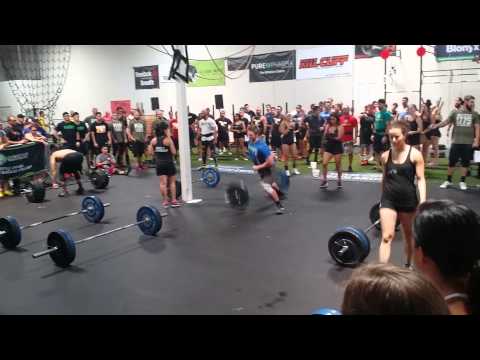 Zac & Rich Squat Clean Ladder Bro Down @CDR