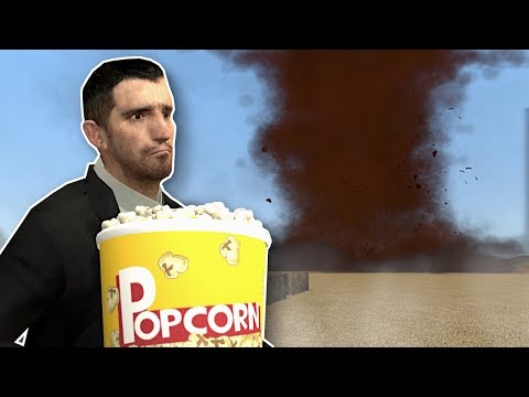 HUGE DUST TORNADO SURVIVAL! - Garry's Mod Gameplay - Gmod Tornado Survival