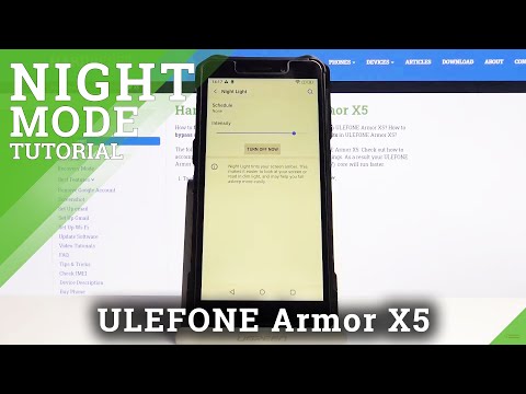 How to Turn On Night Mode in ULEFONE Armor X5 – Eye Protection Mode