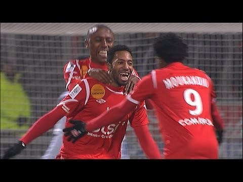 Goal Jordan LOTIES (74') - Olympique Lyonnais - AS Nancy-Lorraine (1-1) / 2012-13
