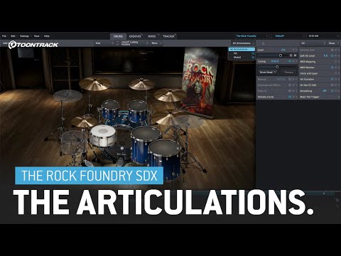 The Rock Foundry SDX - The articulations
