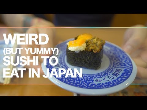 蔵壽司怪異菜單項目