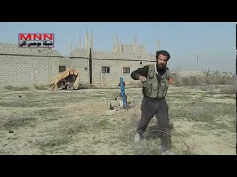 استهداف مطار دير الزور العسكري بالهاون محلي الصنع من قبل لواء الصاعقة