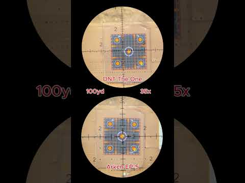 Side-by-side through-the-scope comparison of the@arkenoptics EP-5 Gen 2 and the @dntoptics “The One”