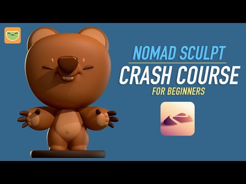 Nomad Sculpt Crash Course for Beginners! // Step by Step Tutorial
