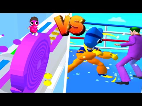 🏆 Layers Roll 🆚 Monster Run 3D TOP FREE GAME !! New Top iOS,Android Walkthrough Gameplay Update