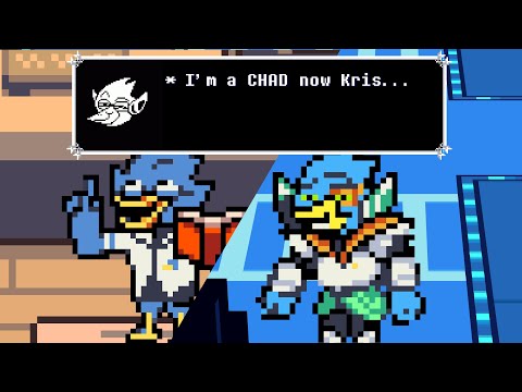 Berdly's Glow Up. Deltarune Sprite Animation