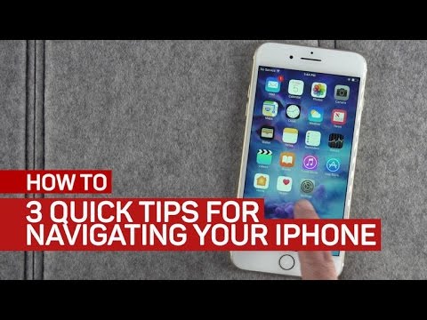 3 quick tips for navigating your iPhone (CNET How To)