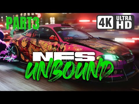 NEED FOR SPEED UNBOUND Gameplay Walkthrough PART3 PC 4k max settings
