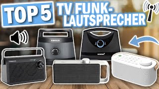 Beste TV FUNKLAUTSPRECHER 2025 | Top 5 Funklautsprecher zum Fernsehen 2025!
