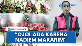 Driver Ojol Datangi PN Tipikor Jakarta, Suarakan Dukungan untuk Nadiem di Sidang Korupsi