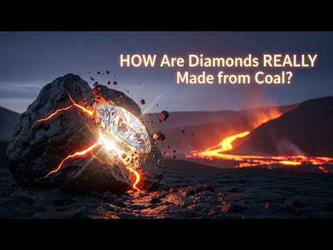 HOW are Diamonds REALLY made from coal? The UNTOLD TRUTH Revealed!