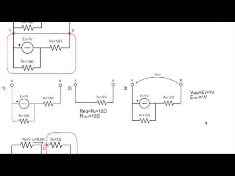 Il teorema di Thevenin - Esercizio 1