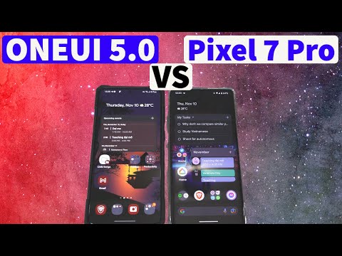 OneUI 5.0 VS Pixel 7 Pro, Samsung's Android 13 Update VS Google's Android 13 Update