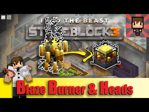 FTB STONEBLOCK 3 - Exploration Quests / Blaze Burner Tutorial EP11