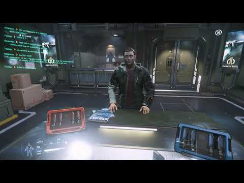 Star Citizen PTU 3.6 Glitch Vendor NPC & mobiglas