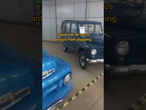 exposição de carros antigos Park shopping Mogi mirim