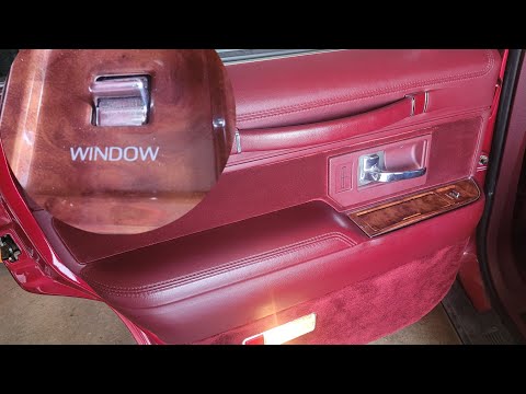 1990 91 92 93 94 Lincoln Town Car Left Rear Power Window Repair Window Motor Torque Pins