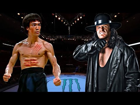 BRUCE LEE VS UNDERTAKER 😱😰🔥🥶*WWE WRESTLEMANIA* (EA SPORTS UFC 4) UFC KNOCKOUTS | BRUCE LEE FIGHT
