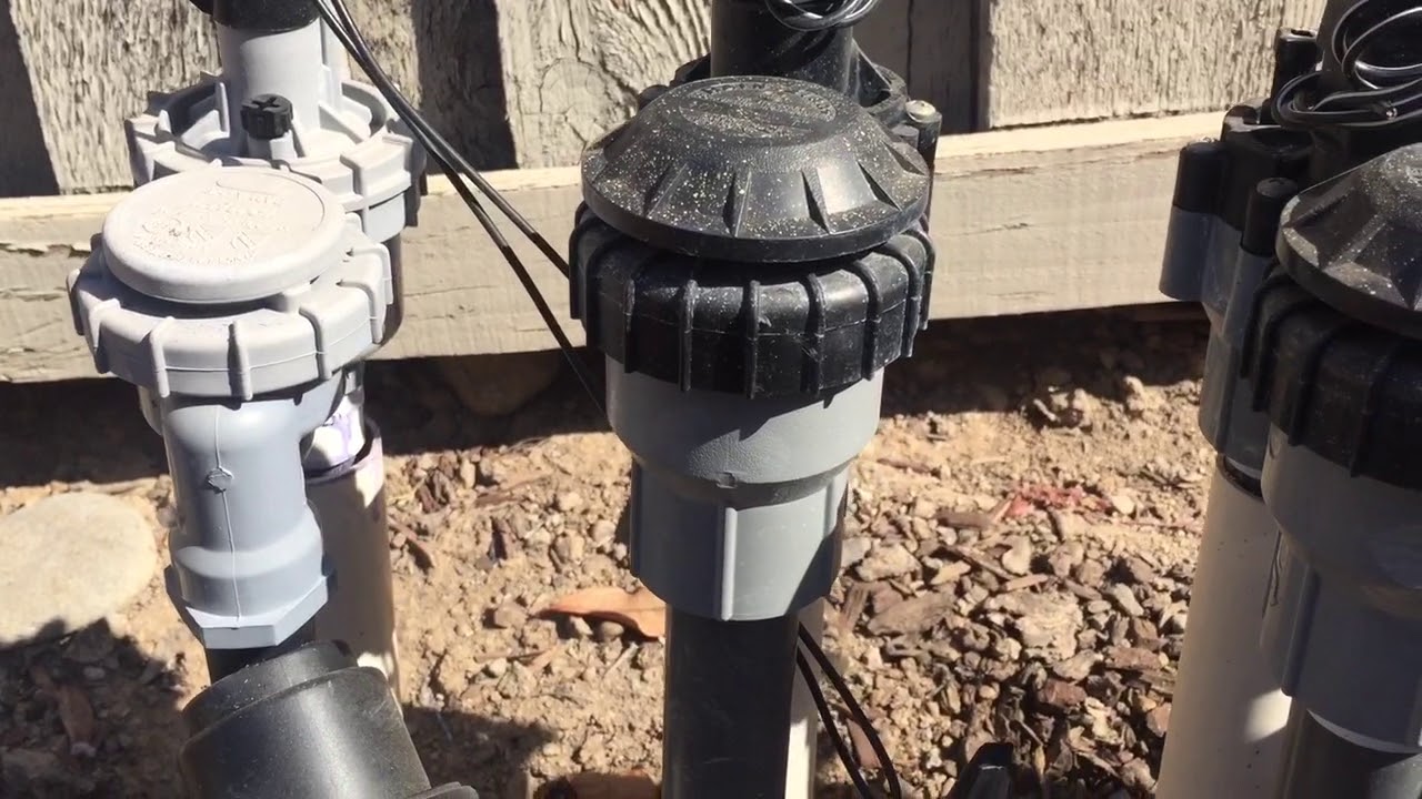 Wiring Sprinkler Valves