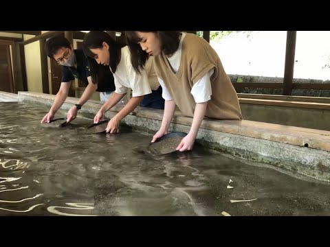 【宮城県観光映像】砂金採り体験 in 涌谷