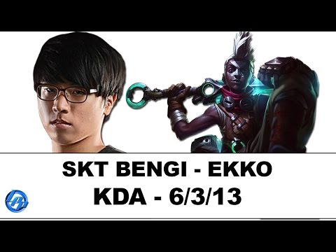 SKT T1 Bengi - Ekko jungle - Kr SoloQ