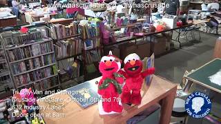 WHAS Crusade Annual Yard Sale at Tri City Van & Storage October 6-7