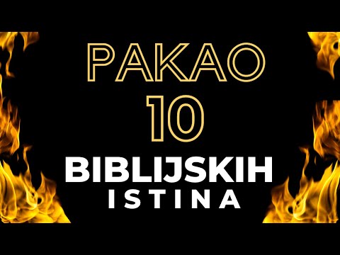 SVE O PAKLU - 10 biblijskih istina o paklu  (Dario Kovačević)