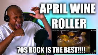 First Time  Reaction To (70s Rock) April Wine - Roller