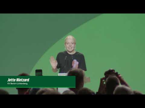 Jette Nietzard auf der 50. BDK in Wiesbaden
