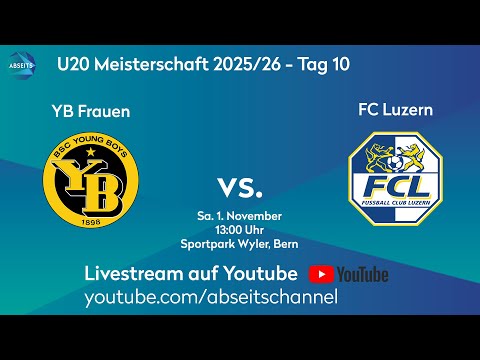 YB Frauen vs. FC Luzern | U20 Meisterschaft - Tag 10 | 01.11.2025
