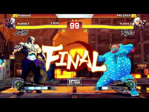 USF4 Money Match @ Defend the North - PxP KIG ProblemX vs PAG Glitch [720p/60fps]