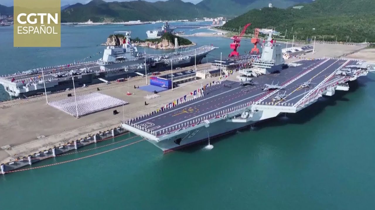 La entrada en servicio del portaaviones Fujian supone un hito para la aviación naval de China