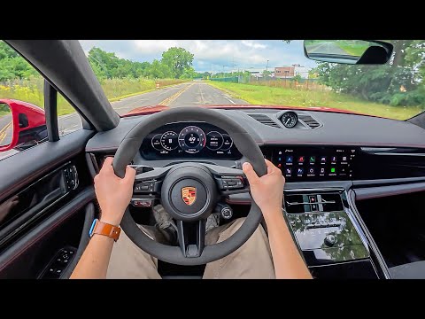 2025 Porsche Panamera GTS - POV Test Drive (Binaural Audio)